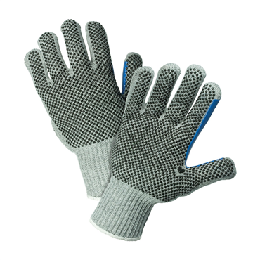 Gray Knit Wrist Cuff Small General Purpose Gloves