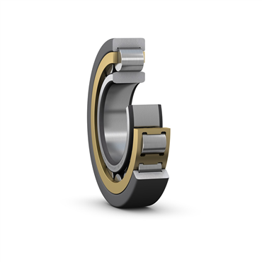 NU305E-M1-C3 Single Row Cylindrical Roller Bearing, Straight Bore, Removable Inner Ring, High Capacity, Brass Cage, C3 Clearance, 25mm ID, 62mm OD